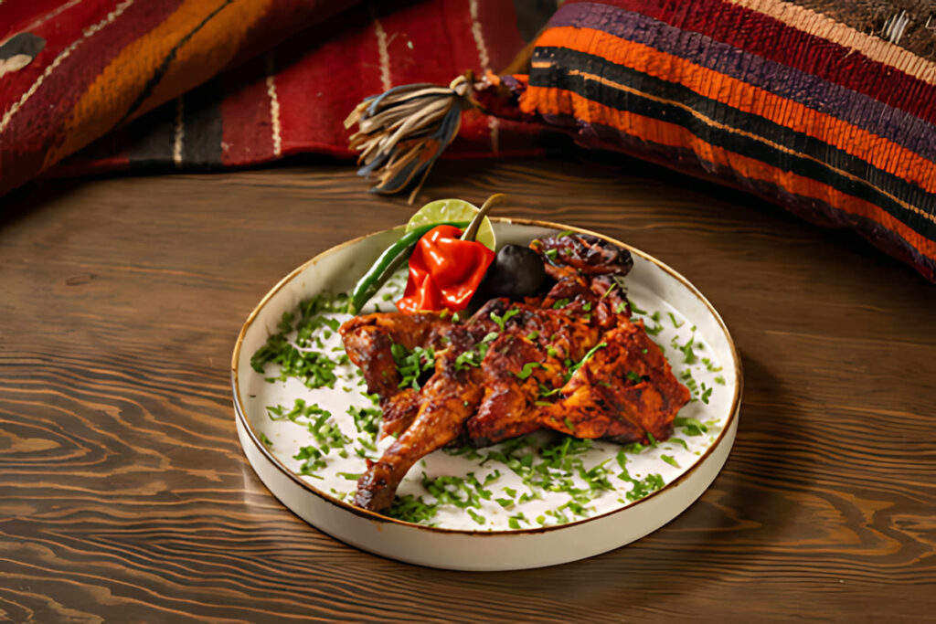 Aseeb grilled chicken dish